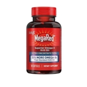 旭福megared磷虾油纯南极深海鱼油omega3软胶囊80粒美国进口