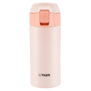 虎牌（TIGER）时尚清新保温杯（直饮盖+吸管盖） MMT-B35C-DF 裸橘色 350ml