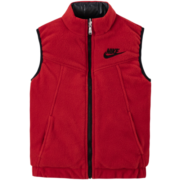 Nike 耐克婴童男女童两面穿棉马甲冬季儿童保暖上衣马甲 学院红 90/52(2T)