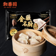 和善园金蘸名厨  韭菜猪肉水饺480g 24只 饺子