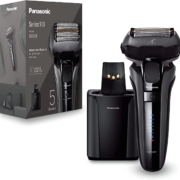 Panasonic 松下 ES-LV9U 带清洁桶 旗舰电动剃须刀