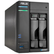 华硕（ASUS） AS660 4G内存四核心处理器NAS网络存储服务器私有云/双2.5G口无内置硬盘 AS6602T 2盘位