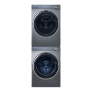 双11预售、PLUS会员：Haier 海尔 XQG100-BD14376LU1+EHGS100176XSU1 纤美洗烘套装 10KG