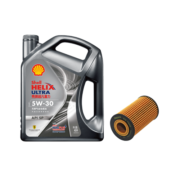 壳牌（Shell）光影版灰壳 5W-30 SP 4L别克保养套餐(英朗/君威等)机油机滤工时