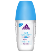 阿迪达斯 （adidas）女士走珠止汗露滚珠香体液 腋下手掌脚掌止汗净味 清新50ml