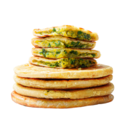 大希地 韭菜鸡蛋馅饼1040g 10片装 手抓饼葱油饼 早餐半成品 烘焙方便菜