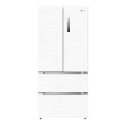 美的（Midea）【全网新品上市】508升白色款法式对开双开门多门智能家用电冰箱除菌净味双系统BCD-508WTPZM(E)