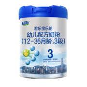 君乐宝（JUNLEBAO）乐铂奶粉幼儿配方奶粉3段808g罐装 乐铂3段808g*1