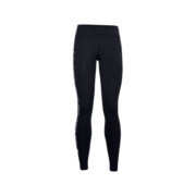 安德玛（UNDERARMOUR）Favorite女子文字图案训练运动紧身裤1356403 黑色001 M
