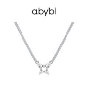 abyb CHARMING abybcharming项链女蝴蝶怦然心动轻奢小众锁骨链颈链高级感毛衣链