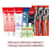 88VIP会员：Colgate 高露洁 牙膏口腔护理清洁口腔清新口气家庭套装实惠装组合装570g