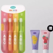 再降价、概率券：贝特倍护 孩子王 儿童牙刷 软毛 4支