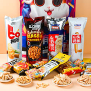 30日0点：鱿鱼爱上虾 松鼠有嘻哈大礼包混合装 528g