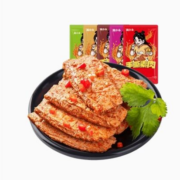 盐津铺子 手撕素肉零食豆干小包装 50包