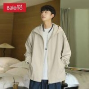 Baleno 班尼路 冲锋衣外套男秋季日系citiboy潮牌男士户外运动登山服上衣