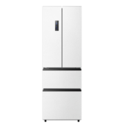 海信（Hisense）330升白色法式多门电冰箱四开门家用 智能变频一级能效节能 净味 超薄嵌入风冷无霜 BCD-330WNK1DP