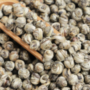 立香园 茉莉龙珠 茉莉花茶球形茶叶浓香型新茶香珠茉莉绣球罐装 铁罐装200克