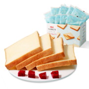 再降价：百草味 牛乳嫩吐司 500g*2箱