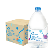 屈臣氏（Watsons）蒸馏饮用水 添加矿物质 泡茶露营煮饭 家庭装 4.5L*4桶 整箱装