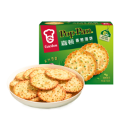 嘉顿香葱薄饼饼干100g 葱油薄脆饼干休闲零食