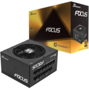 SEASONIC海韵电源FOCUS750W 850W金牌全模十年质保智能温控静音