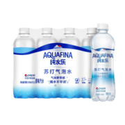 百事可乐AQUAFINA 纯水乐苏打气泡水 原味汽水 450ml*12瓶整箱装 450ml*12瓶