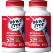 Move Free益节 氨糖软骨素钙片红瓶 美国进口维骨力 盐酸氨基葡萄糖 骨维力中老年人成人护关节营养品