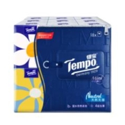 概率券、PLUS会员：Tempo 得宝 手帕纸4层*5张*18包天然无香纸巾小包 面巾纸