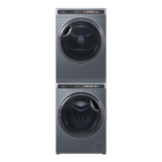 海尔（Haier）精华洗洗烘套装 10kg超薄大筒径滚筒洗衣机+空净过滤热泵烘干机家用 MATE59