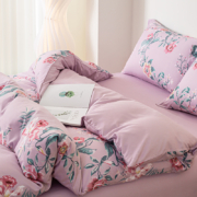 多喜爱旗下，美眠康 双面磨毛冬季加厚保暖床品四件套 1.2~1.8米 4款