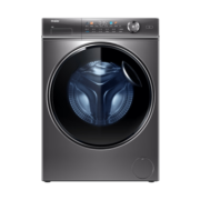 海尔（Haier）【纤美326精华洗系列】10kg/12kg大容量晶彩滚筒洗衣机全自动超薄平嵌洗烘一体机智能投放以旧换新 10公斤单洗+超薄+大筒径+精华喷淋洗+智能投放