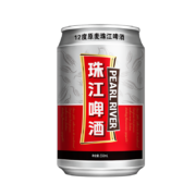 珠江啤酒  12度 原麦啤酒 330ml*6听