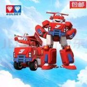 AULDEY 奥迪双钻 超级飞侠载具系列 750321 超级机器人变形套装-乐迪