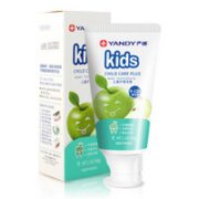 YANDY 严迪 儿童牙膏 含氟 苹果味 60g