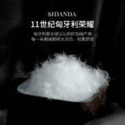 SIDANDA枕芯枕头羽绒枕全95%白鹅绒枕 五星级酒店全棉枕头泡芙枕 95%全白鹅绒枕 2023升级款全鹅绒泡芙枕-中枕