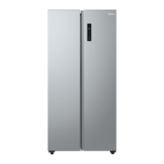 再降价、双11预售、PLUS会员：Midea 美的 BCD-470WKPZM(E) 风冷对开门冰箱 470L 银色