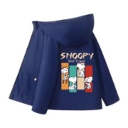 SNOOPY 史努比 儿童三防冲锋衣连帽外套