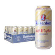 Kaiserdom 凯撒 小麦啤酒 500ml*24听 整箱装 德国原装进口