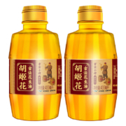 京喜特价、概率券：胡姬花食用油 古法小榨花生油400ML*2瓶 （新旧包装随机发）