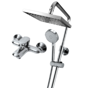 PLUS会员：KOHLER 科勒 珂悦系列 K-77365T-CP 三出水花洒套装