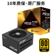 Seasonic 海韵 FOCUS GX1000 全模组电脑电源 金牌 1000W