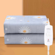 万圣莲 家用安全双控调温电热毯 150*70cm