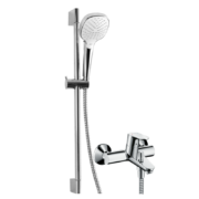 双11预售：hansgrohe 汉斯格雅 飞雨系列 手持花洒套装 26551407花洒+14084007浴缸龙头
