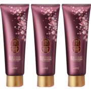 睿嫣（ReEn）润膏韩国进口舒盈养护洗发水250ml*3清爽莹润洗护套装