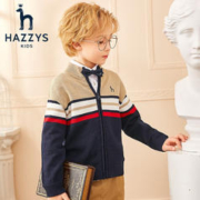 HAZZYS 哈吉斯 儿童针织开衫
