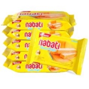 临期品：nabati 纳宝帝 进口丽芝士威化饼干 56g*5袋