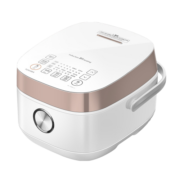 东芝（TOSHIBA） 电饭煲家用3-4升IH智能多功能电饭锅 2-6人家用煮饭锅 进口备长炭鲜饭煲 10HPC白丨3L容量