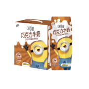 伊利 味可滋巧克力牛奶240ml*12盒/箱 礼盒装 风味早餐伴侣 8月产