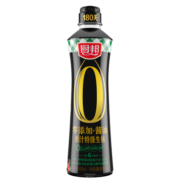 厨邦酱油零添加原汁特级生抽 高鲜酱油180天酿造酱油500ml