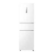 东芝（TOSHIBA）【59.5cm超薄】285小小白嵌入式三门三温区多门风冷无霜一级能效双变频小户型家用母婴变温电冰箱 GR-RM285WI-PM153 极地白